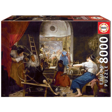 EDUCA - PUZZLE 8000  LAS  HILANDERAS,   VELAZQUEZ