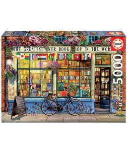 EDUCA - PUZZLE 5000  MEJOR  LIBRERFA  DEL  MUNDO