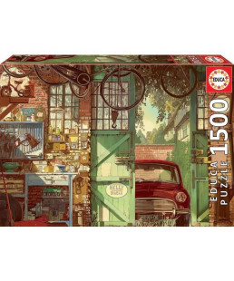 EDUCA - PUZZLE 1500  OLD  GARAGE,   ARLY  JONES  F