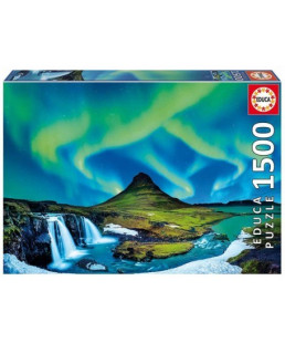 EDUCA - PUZZLE 1500  AURORA  BOREAL,   ISLANDIA