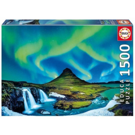 EDUCA - PUZZLE 1500  AURORA  BOREAL,   ISLANDIA
