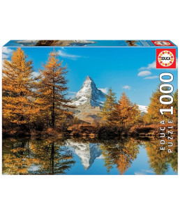 EDUCA - PUZZLE 1000  MONT  CERVIN  EN  AUTOMNE