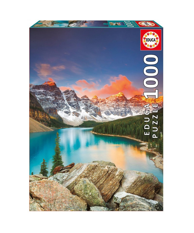 EDUCA - PUZZLE 1000  LAC  MORAINE,   CANADA
