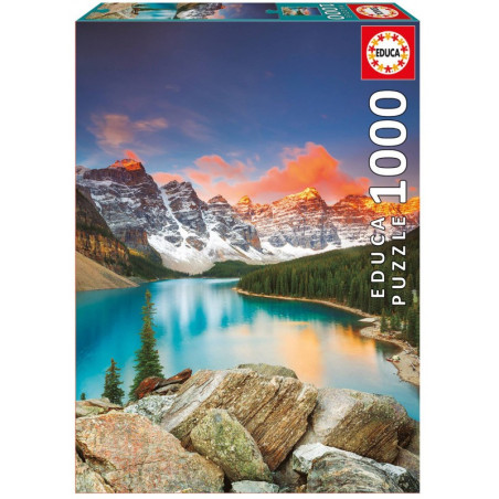 EDUCA - PUZZLE 1000  LAC  MORAINE,   CANADA