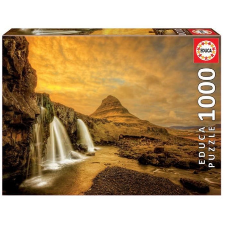 EDUCA - PUZZLE 1000  CHUTE  KIRKJUFELLSFOSS