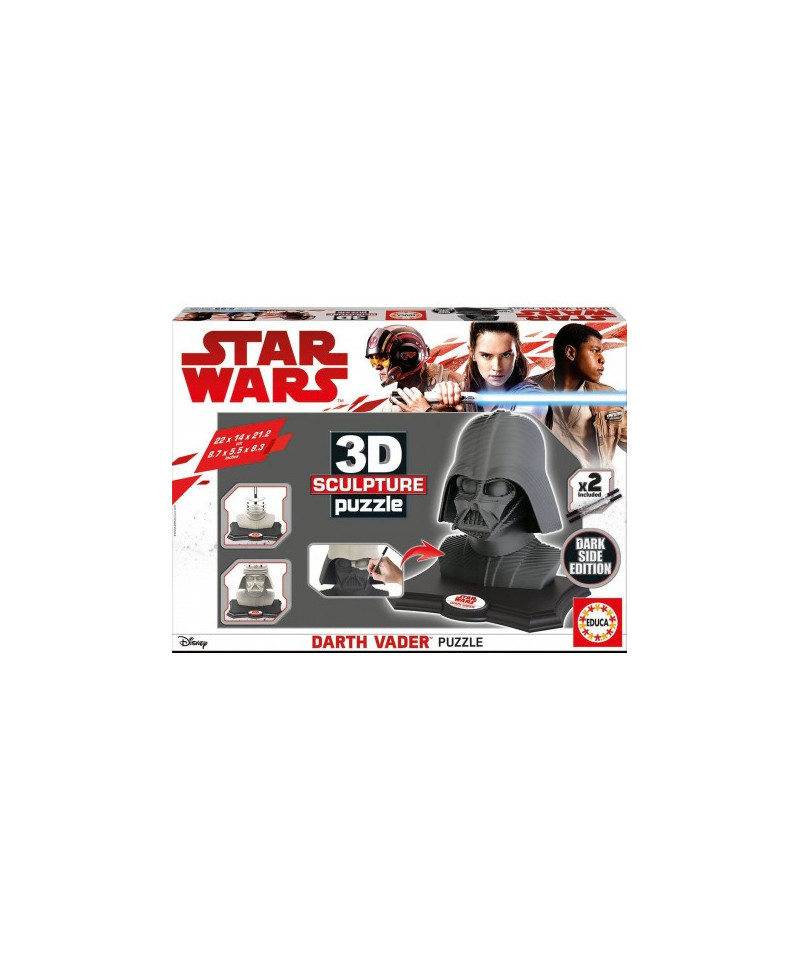 EDUCA - PUZZLE DARTH  VADER  COLOR 3D  SCULPTURE
