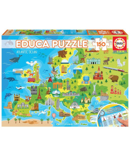 EDUCA - PUZZLE 150  MAPA  DE  EUROPA