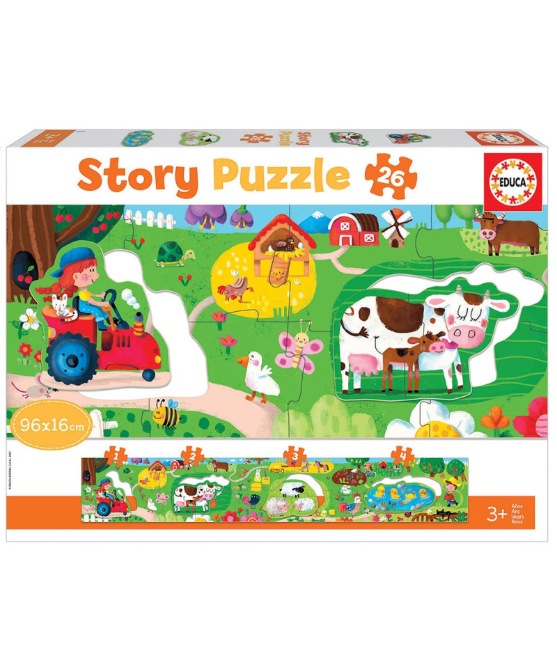 EDUCA - PUZZLE 26  LA  GRANJA  STORY  PUZZLE