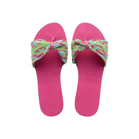 HAVAIANAS - YOU ST TROPEZ MESH PINK FLUX F72