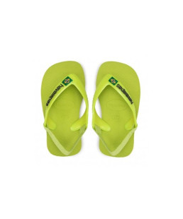 HAVAIANAS - BABY BRASIL LOGO II GALACTIC GREEN