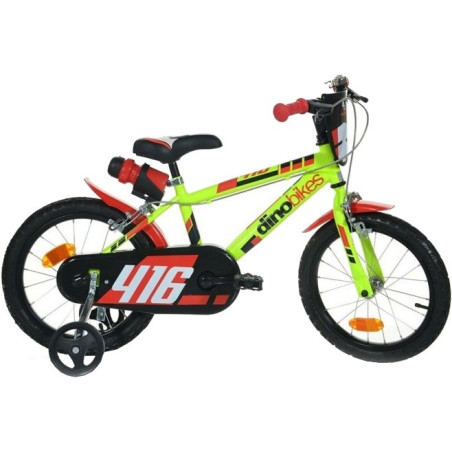 DINO BIKES - DINO BIKE 16" MTB BALL BEARING FLUO YELLOW - 416US-03