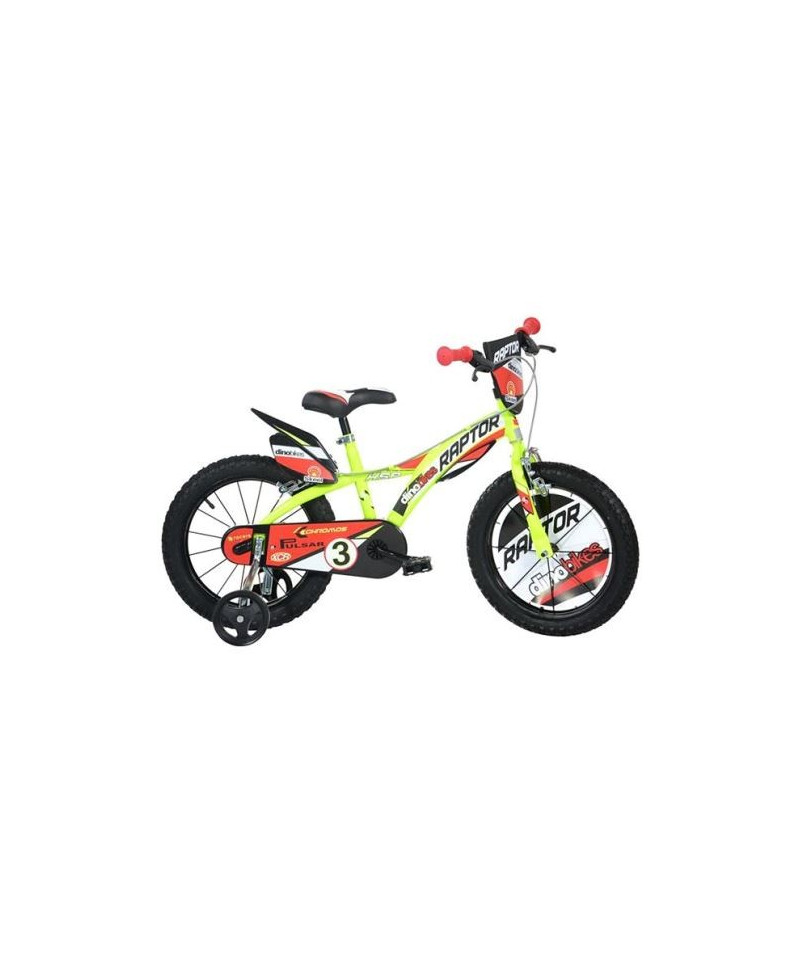 vélo enfant DINO BIKES 164 R-LB taille 16 MIRACULES âge 4 à 7 ans