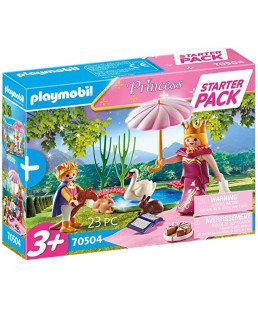 PLAYMOBIL - STARTER PACK REINE ET ENFANT