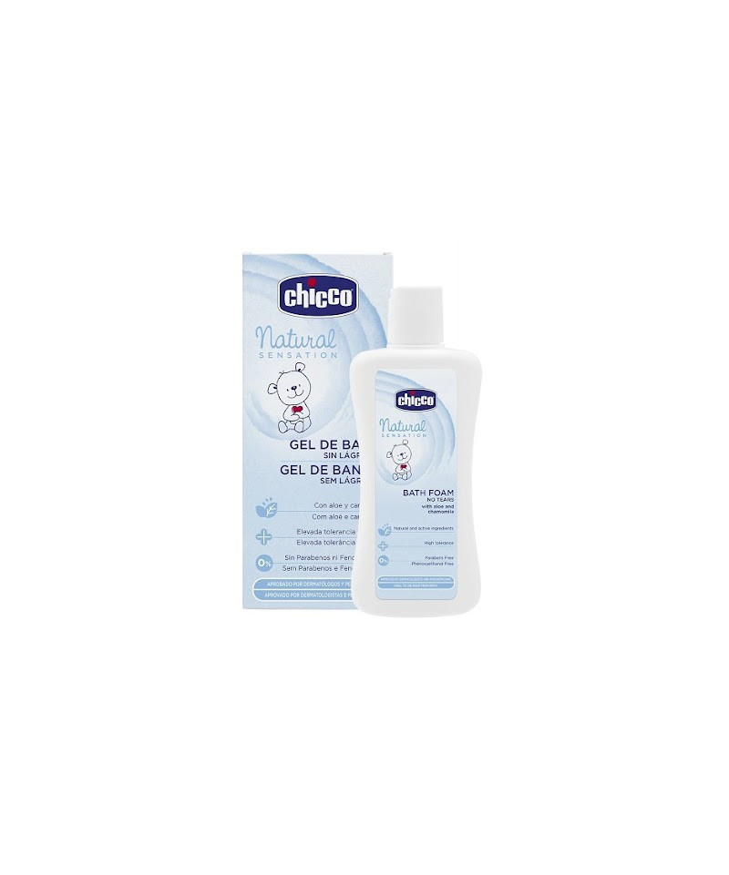 CHICCO - BAIN SHAMPOING NAT SENS 200 ML