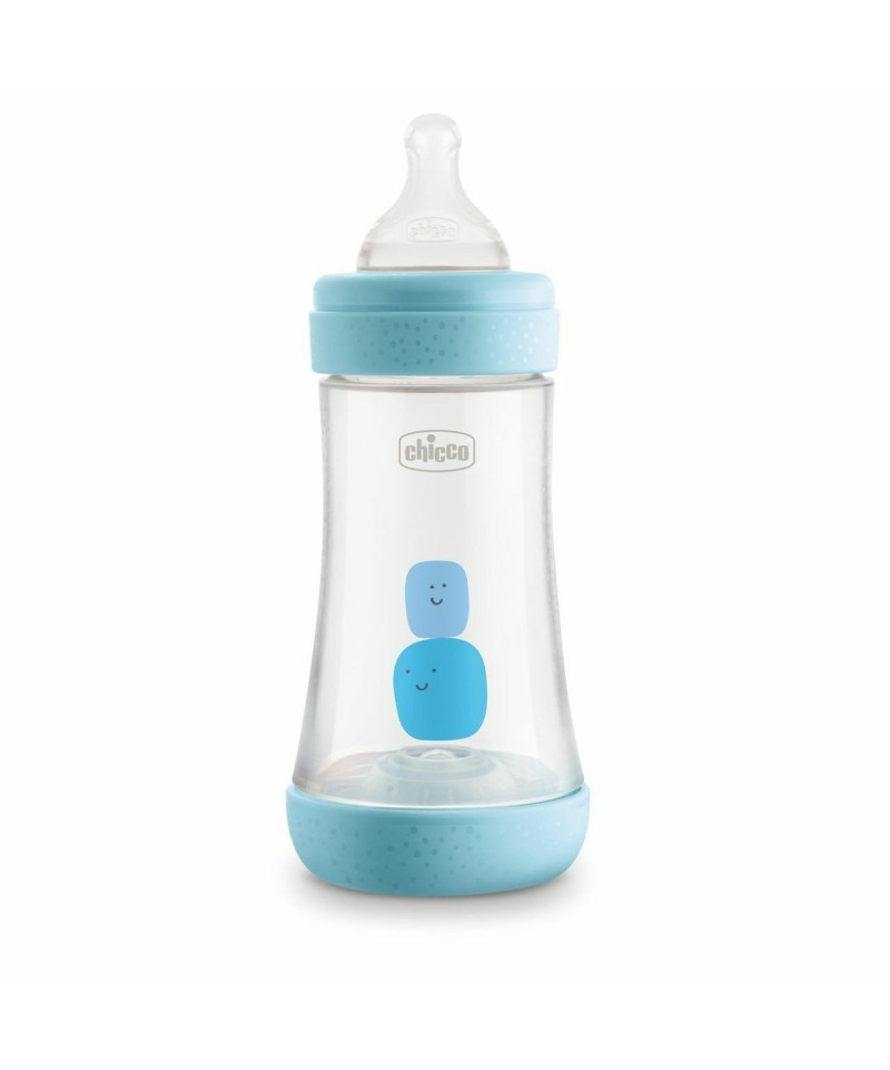 CHICCO - BIBERON EN PLASTIQUE PERFECT5 240ML BOY