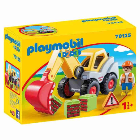 PLAYMOBIL - PELLETEUSE 1.2.3