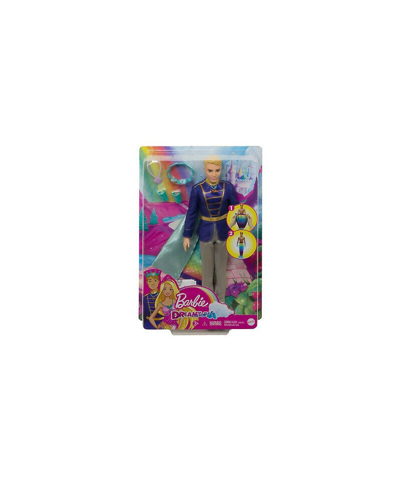 MATTEL - KEN TRANSF PRINCE TRITON