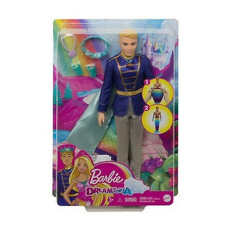 MATTEL - KEN TRANSF PRINCE TRITON