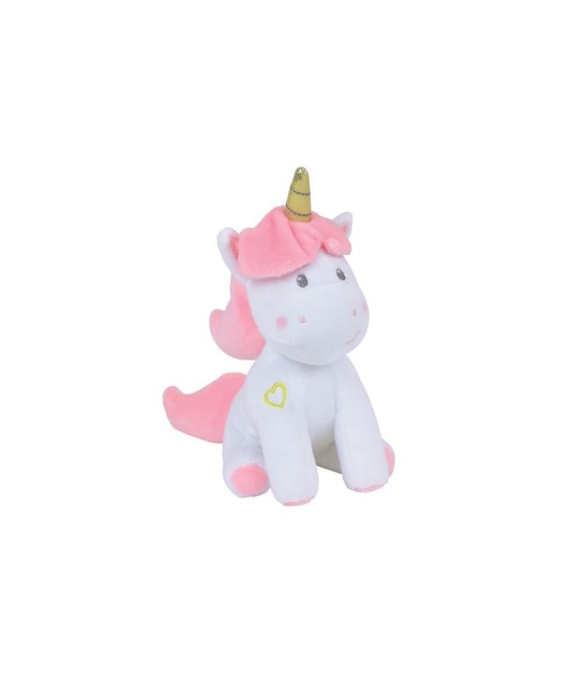 JEMINI - PELUCHE BEANBAG LICORNE 18CM