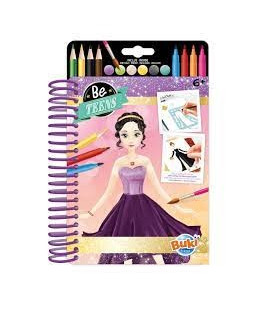 BUKI - CARNET DE MODE TENUES DE SOIREE  CM102