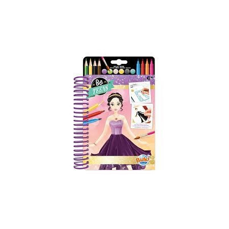BUKI - CARNET DE MODE TENUES DE SOIREE  CM102