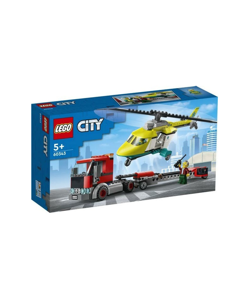 LEGO - TRANSPORT HELICO SECOURS CITY