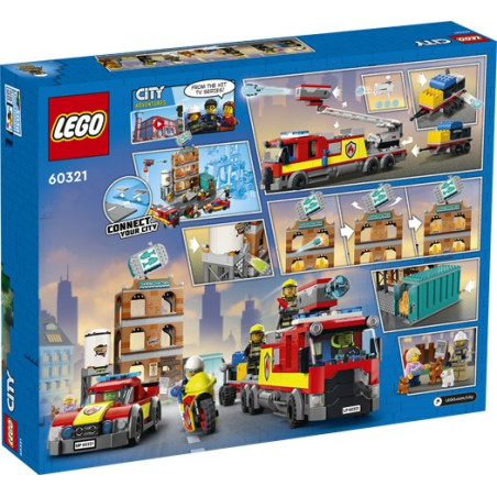 LEGO - BRIGADE POMPIERS CITY