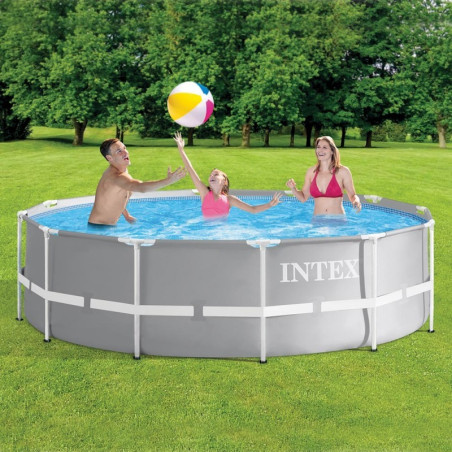 INTEX - PISCINE TUBULAIRE RONDE 3.66 X 0.99M REF 26716NP