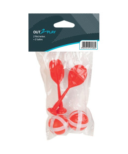 OUT2PLAY - 2 FLECHETTES ET 2 BALLES
