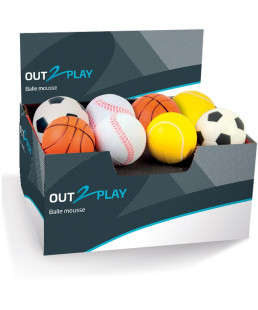 OUT2PLAY - BALLE MOUSS 7CM