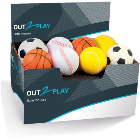 OUT2PLAY - BALLE MOUSS 7CM