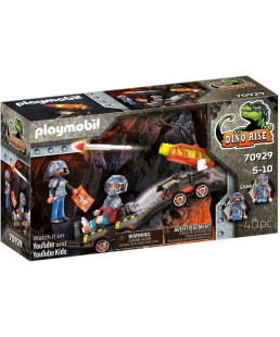 PLAYMOBIL - VEHICULE DE TIR POUR DINO MINE 70929