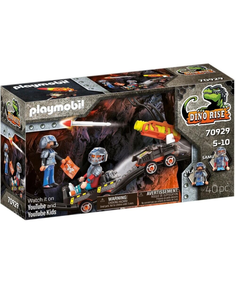 PLAYMOBIL - VEHICULE DE TIR POUR DINO MINE 70929