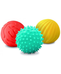 JBM - COFFRET 3 BALLES SENSORIELLES