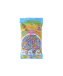 HAMA - SAC 1000 PERLES BICOLORES