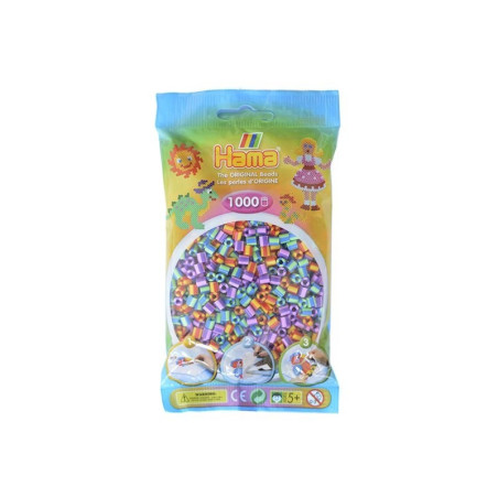 HAMA - SAC 1000 PERLES BICOLORES