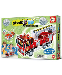EDUCA - COCHE DE BOMBEROS STUDIO 3D