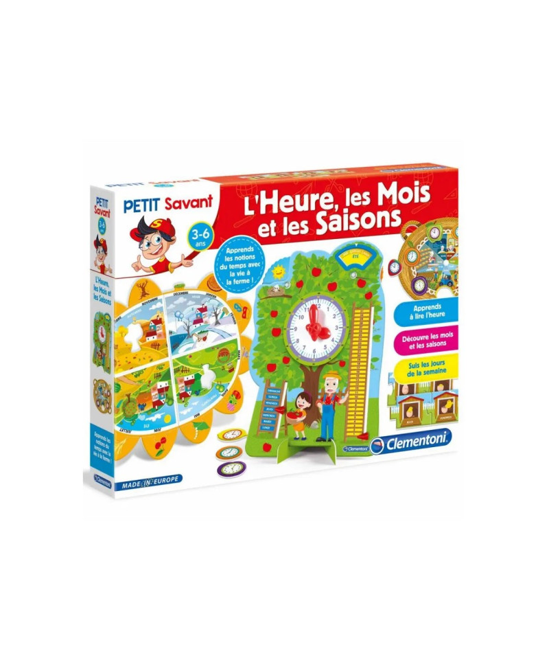 CLEMENTONI - L'HEURE, LES MOIS ET LES SAISONS