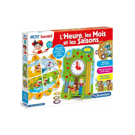 CLEMENTONI - L'HEURE, LES MOIS ET LES SAISONS