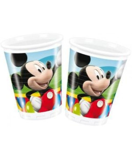 TOOPTY - 10 GOBLET PLASTIQUE MICKEY PARTY 80241
