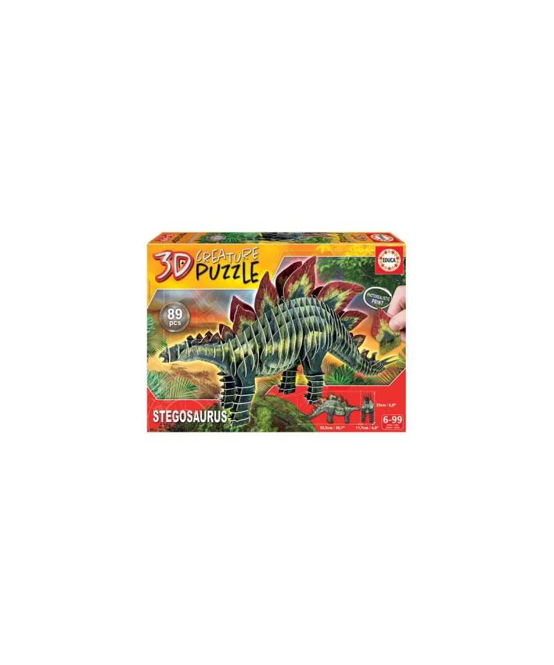 EDUCA - PUZZLE STEGOSAURUS...