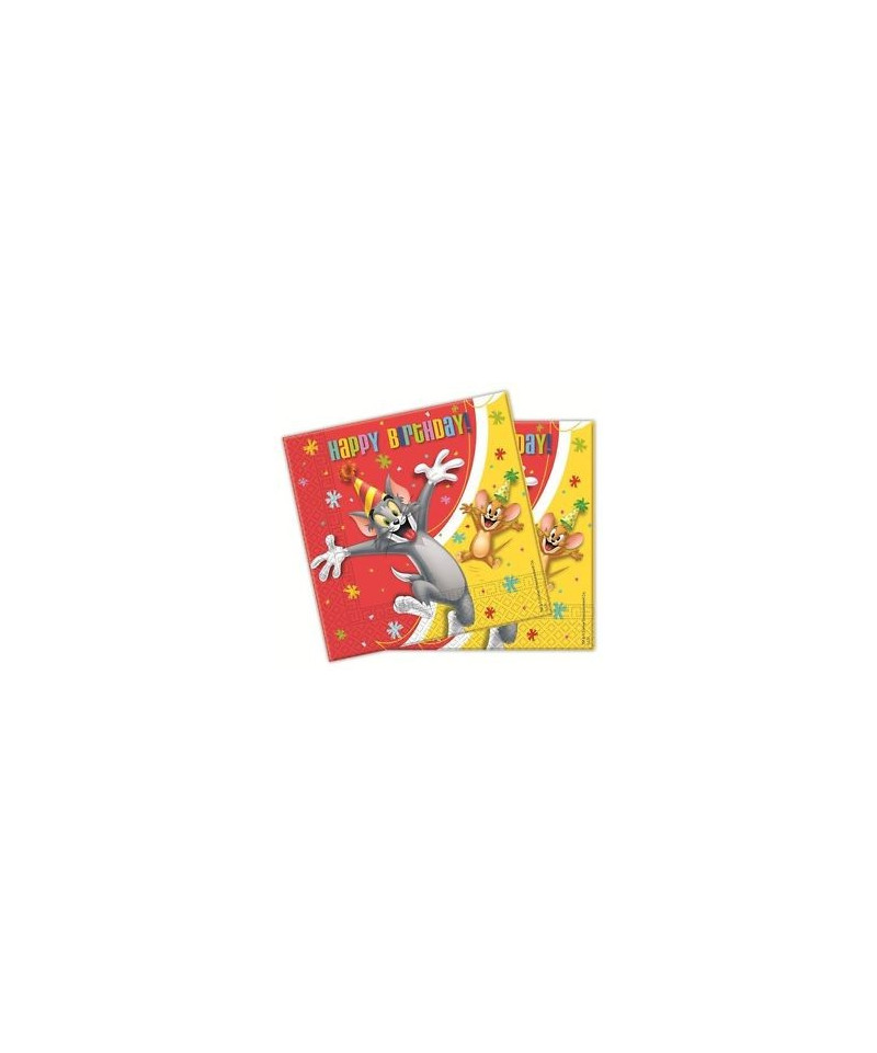20PAP SERV 2PLIS 33*33CM TOM&JERRY 81272
