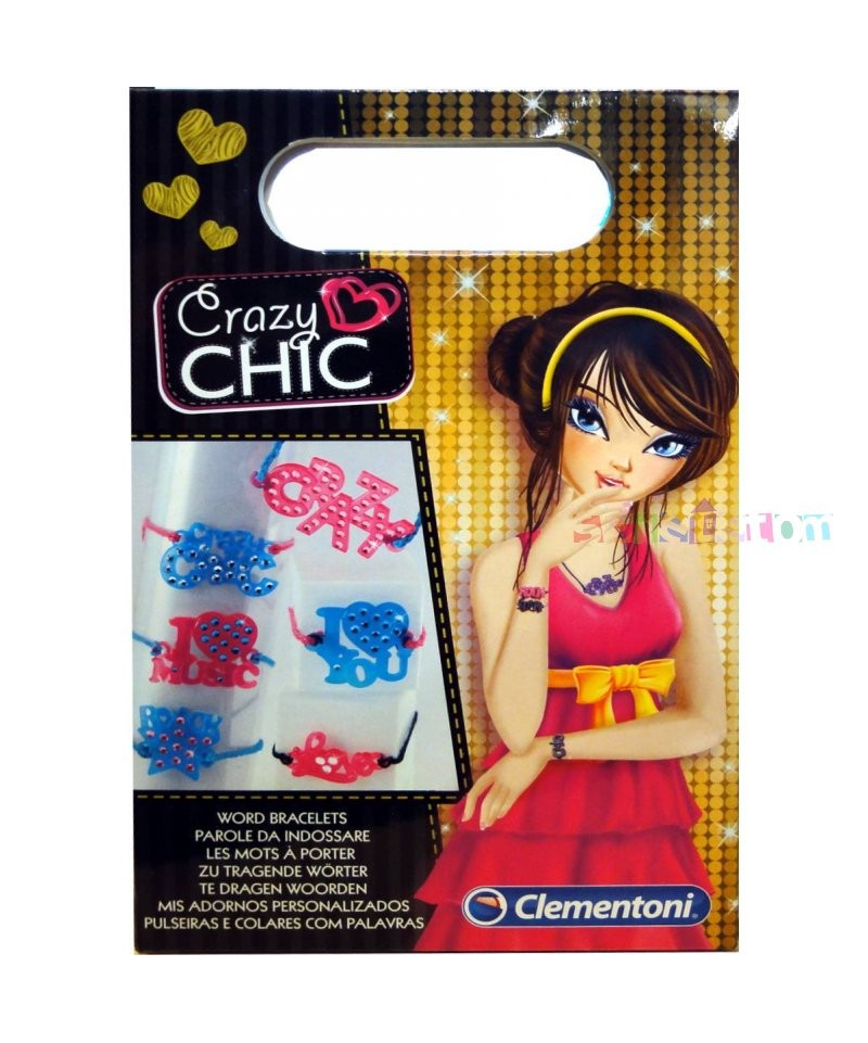 CRAZY CHIC WORD BARCELETS