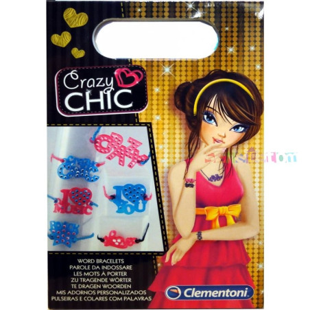 CRAZY CHIC WORD BARCELETS