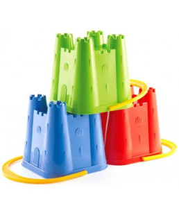 Seau chateau fort 20 cm vide 611