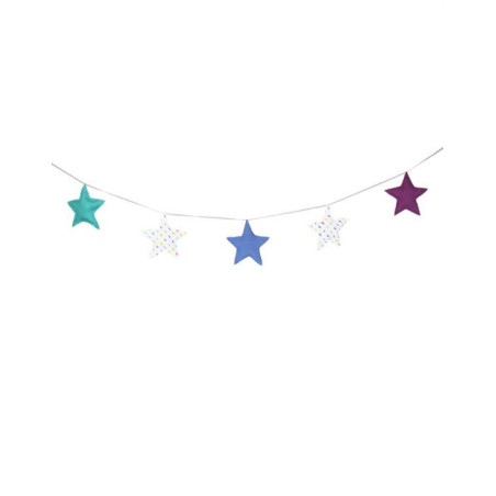 PETIT PRAIA - Guirlande (3,15 m.) 12 stars Funny Ones