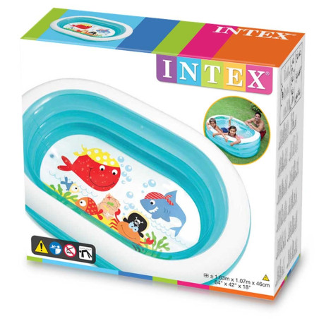 INTEX - PISCINE Baleines Pirates INTEX 57482
